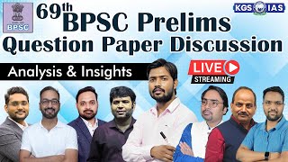 69th BPSC Prelims Paper Discussion  By Khan Sir and Team bpsc bpscprelims2023 paperdiscussion [upl. by Justicz]