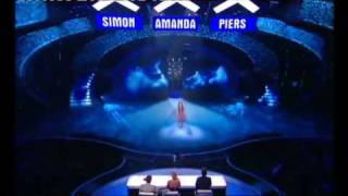 CHLOE HICKINBOTTOM 10 SHINES OUT ON BRITAINS GOT TALENT SEMI FINAL SINGING MOON RIVER [upl. by Carlile940]