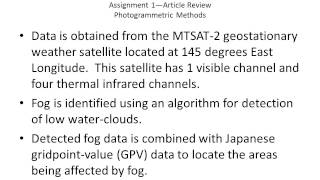 Fog Detection Satellite [upl. by Aoh499]