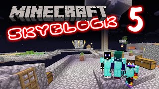 Minecraft Skyblock  Episode 5 [upl. by Etteinotna157]