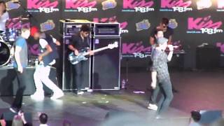 BOYFRIEND Big Time Rush ft New Boyz Kiss Concert 2011 [upl. by Mcdougall]