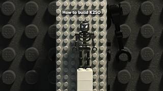 How to build K2SO Lego [upl. by Nosinned421]