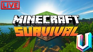 Minecraft Live Survival In UBG NETWORK 🔥🔥🧑‍🌾 [upl. by Hodgkinson]