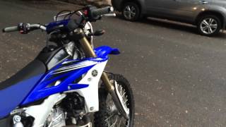 Wr450f cold start [upl. by Joed]