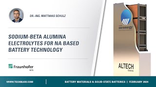 Fraunhofer IKTS  Sodiumbeta alumina electrolytes for Na based battery technology [upl. by Pohsib]