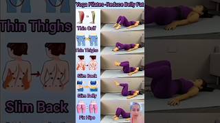 Yoga Pilates Reduce Belly Fat part 236yoga weightloss bellyfatloss shorts [upl. by Ahsiemal]