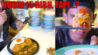 BANGKRUT  AKHIR BULAN MUKBANG SUSHI 😭 [upl. by Coonan]