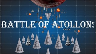 Battle Breakdown Battle of Atollon [upl. by Alaehs]