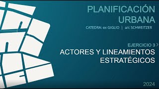 Ejercicio 3 Actores y lineamientos estratégicos [upl. by Eniamurt]