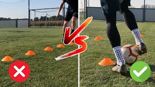 5 Best Dribbling Drills How to Improve your Dribbling [upl. by Norvin]