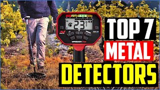 TOP 7 BEST METAL DETECTORS for 2024 [upl. by Mixie158]