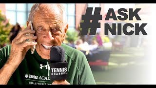 Nick Bollettieri Joins Tennis Channel With ASKNICK [upl. by Sabine]