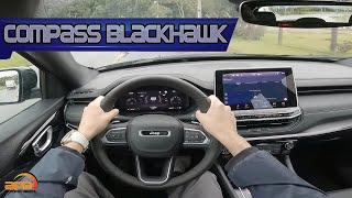 2025 JEEP COMPASS BLACKHAWK 20 TURBO  POV RIDE TEST DRIVE IN CURITIBABRAZIL [upl. by Xanthe]