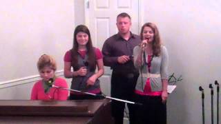 Bates family sings [upl. by Lynnell]