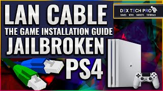 Install Games on PS4 With LAN Cable and ICS High Speed Connection [upl. by Terrel]