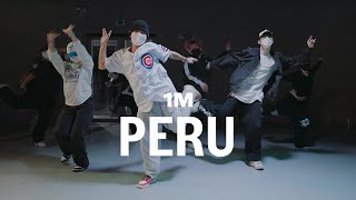 Fireboy DML amp Ed Sheeran  Peru  Hui Choreography [upl. by Onitnerolf]