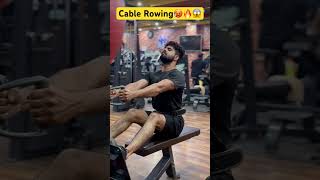 Build a Bigger Back Heavy Weight Cable Rowing Techniques 💪 shorts backworkout cablerow [upl. by Ttevi]