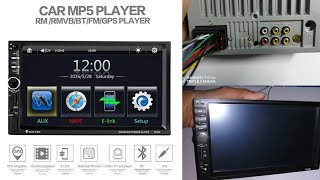 mp5 player 7018B touch screen easy to install [upl. by Ibrik]