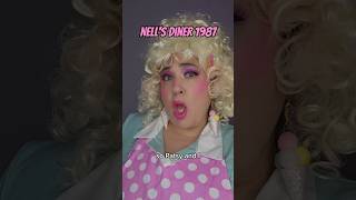 Nells Diner 1987 80s 80saesthetic waitress diner charactercomedy [upl. by Annail]