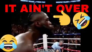 Tyson Fury REACTS to Deontay Wilder UPSET LOSS to Joseph Parker [upl. by Eirised316]