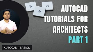 Architectural AutoCAD  Advance Tutorial Part 1  User Interface  Template  Draw Tools [upl. by Smaoht868]