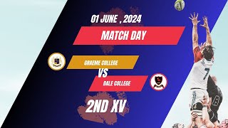 Graeme College vs Dale College 2nd XV [upl. by Masera]