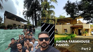 Budget Villa near Mumbai  Amina Farmhouse Panvel  Rs 1800 PP with food  Part 2 [upl. by Dorothea229]