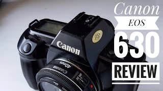 Canon EOS 630 SLR  35mm Film Camera My thoughts [upl. by Enneillij]