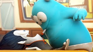 Funny Animated Cartoon  Spookiz  Frankie Ate Culas Hand  스푸키즈  Videos For Kids [upl. by Hibbert]