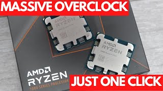 How to overclock AMDs awesome Ryzen 7000 CPUs in just one click [upl. by Sicular267]