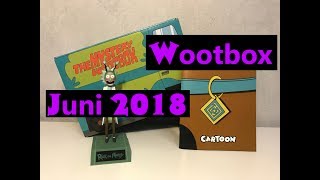 Wootbox Juni 2018  Wubba lubba dub dub [upl. by Mechling]