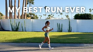 Best Run Ever  Evening in Palm Springs Desert I 4K [upl. by Mecke]