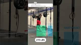 5 Rep Pause Back Squat [upl. by Noval]