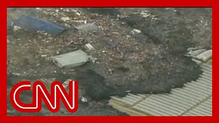 Watch a massive tsunami engulf entire towns in Japan 2011 [upl. by Chrissy]