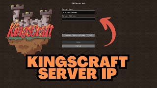 Minecraft KingsCraft Server IP Address [upl. by Raseta]