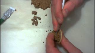 How to Make a Rock Base From Cork Vid 221 [upl. by Zednanreh]