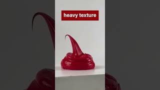 Naphthol Red Heavy Texture acrylic paint in action acrylicpainting paintingstyles satisfying [upl. by Lora]