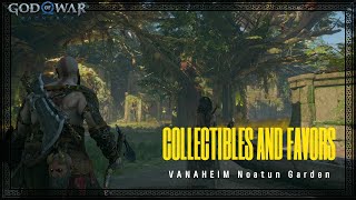 God of War Ragnarok Noatun Garden Vanaheim Full Walkthrough  secrets collectibles [upl. by Esyla]