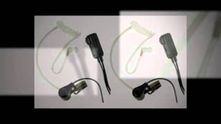 Midland AVPH3 Transparent Security Headsets with PTTVOX for radios [upl. by Wilone]