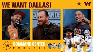 Cowboys ⭐️ vs Commanders Matchup  Were Talking About Playoffs  Command Center [upl. by Yesteb198]