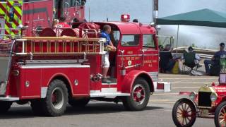 JAMESBURG NEW JERSEY FIRE PARADE AND MUSTER 62616 [upl. by Atnwahsal835]