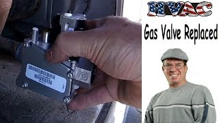 Gas Valve Replaced  Gas Valve Replacement  Change out gas valve [upl. by Baillieu]