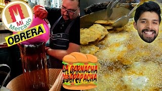 ¿El MERCADO donde más RICO SE COME en toda la CDMX  La garnacha que apapacha [upl. by Fifi241]