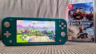 Immortals Fenyx Rising Nintendo Switch Lite Gameplay [upl. by Anitsrhc970]