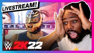 WWE 2K22  Rey Mysterio 2K Showcase Mode UpUpDownDown Streams [upl. by Bartko]