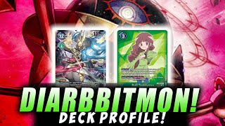 EXTRA TURNS Digimon RB01 Diarbbitmon Deck Profile [upl. by Hsevahb]