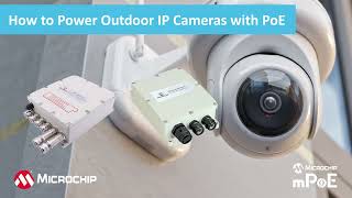 How To Power Outdoor IP Cameras with Power Over Ethernet [upl. by Raamal]