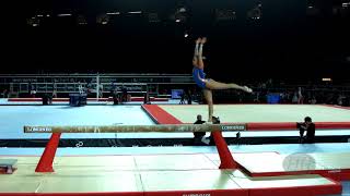 WEVERS Lieke NED  2017 Artistic Worlds Montréal CAN  Qualifications Balance Beam [upl. by Roselba]