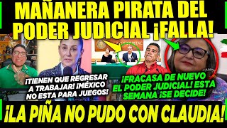 CAMPECHANEANDO LUNES ¡MAÑANERA PIRATA DE PIÑA FALLÓ CLAUDIA LES DA ULTIMATUM A JUECES ¡ES AHORA [upl. by Ainattirb]