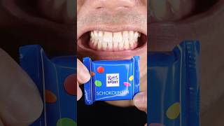 Praline Edelnugat Ritter SPORT Cubes Classic Chocolate ASMR [upl. by Paver]